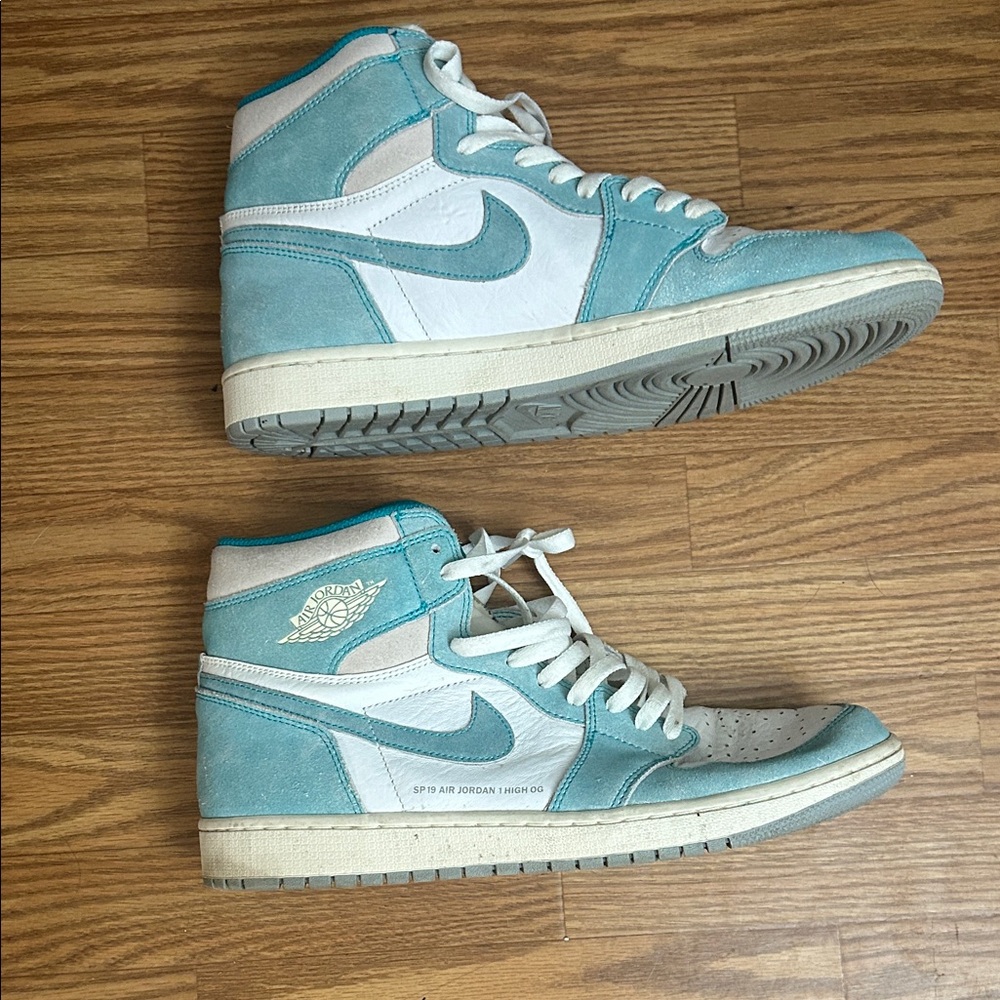 Air Jordan 1 High Turbo Green 2019 Size 12 Used Rare Retro